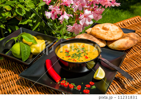 Traditional soup of red lentils 11231831