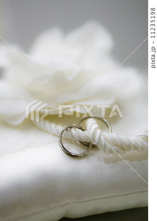 結婚指輪とピロー 結婚指輪とピロー 11235198