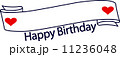 アルファベット　happybirthday　ハッピーバースデー 11236048