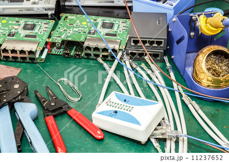 electronics equipment assembly workplace 11237652