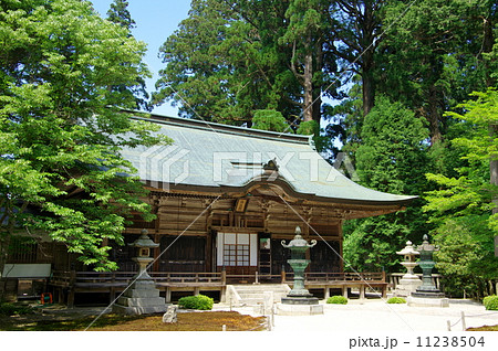 浄土院 比叡山 の写真素材