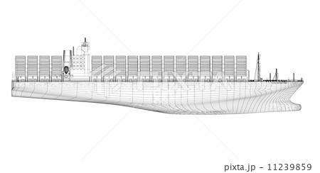Container Ship Cargo 11239859