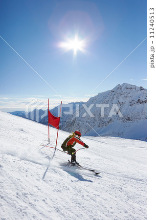 Ski slalom Ski slalom 11240513