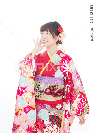 振袖の女性 振袖の女性 11242165