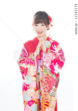 振袖の女性 振袖の女性 11242179