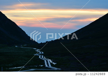 乗鞍シリーズ～夏の畳平の夕暮れ 11242669