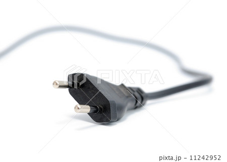 Electrical plug isolated on white background 11242952
