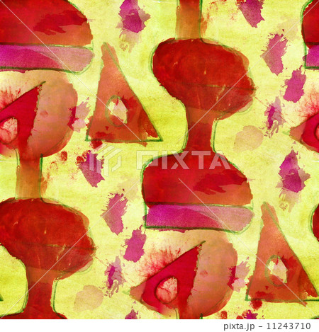 ornament drawing red, yellow usa colorful pattern water ancient 11243710