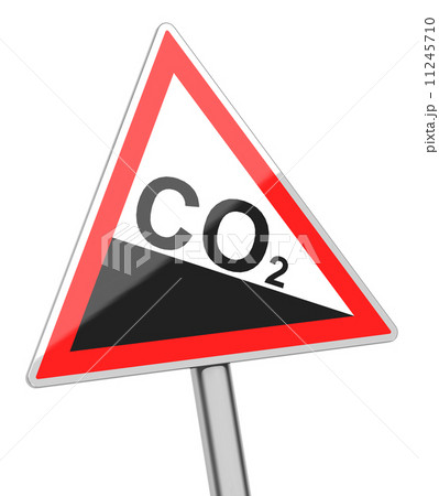 carbon dioxide sign 11245710