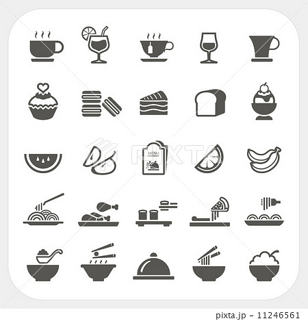 Food and Beverage icons set 11246561
