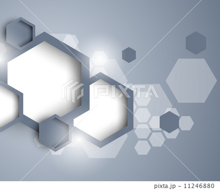 Abstract background with hexagons 11246880