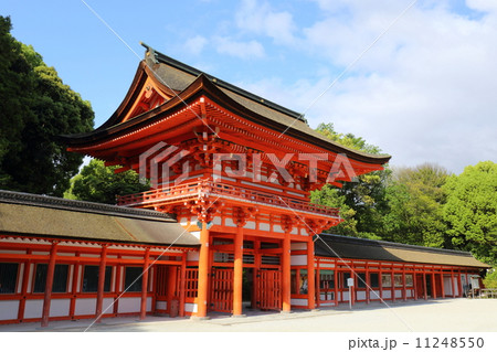 京都 初夏の下鴨神社 楼門 京都 初夏の下鴨神社 楼門 11248550
