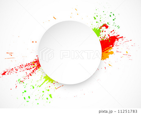 Abstract grunge background with paper label 11251783