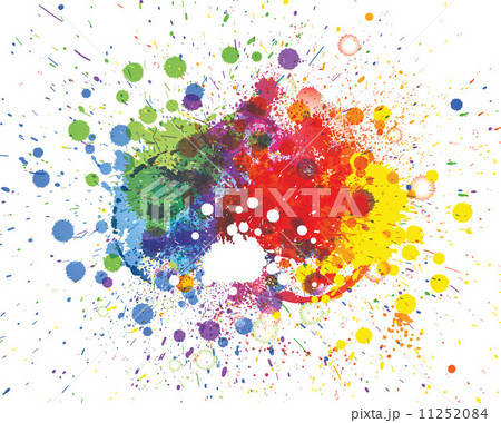 Abstract spots background with place for your text 11252084