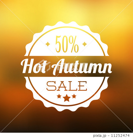 Autumn sale vector background 11252474