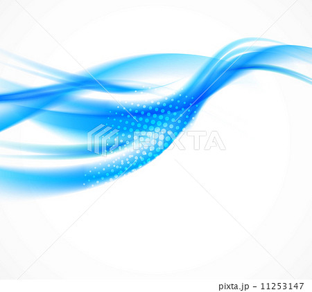 Abstract wave blue background 11253147