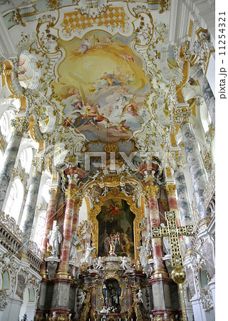 ドイツ　世界遺産　ヴィースの巡礼教会 11254321