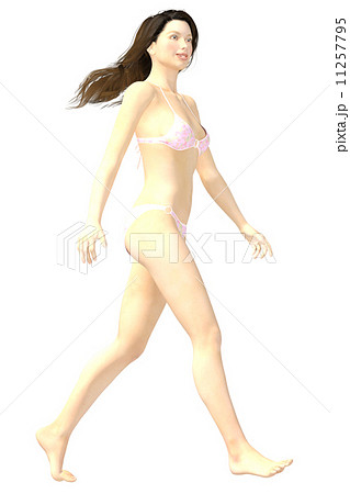 水着のスレンダーな女性 合成用背景透過pngイラスト素材 水着のスレンダーな女性 合成用背景透過pngイラスト素材 11257795