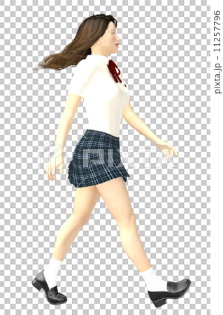 歩く女子高生 11257796
