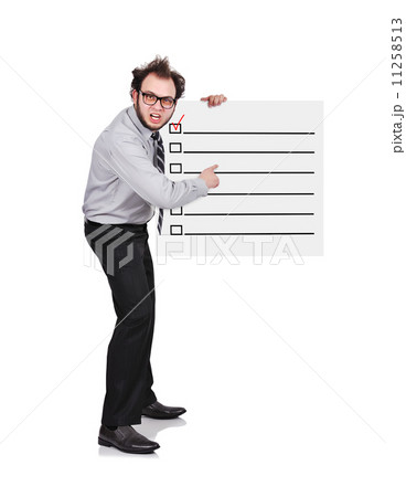 poster with checklist 11258513