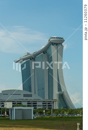 SINGAPORE - MAY 11: Marina Bay Sands Integrated Resort on May 11 SINGAPORE - MAY 11: Marina Bay Sands Integrated Resort on May 11 11260379