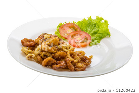 Fried squid rings 11260422