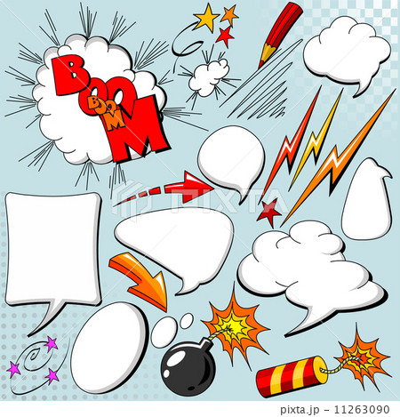 Set of comic elements Set of comic elements 11263090