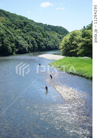 夏の久慈川 夏の久慈川 11264295