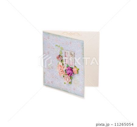 Pink post card. 11265054