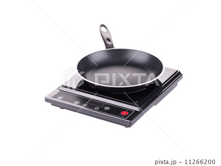 Modern electric stove surface. Modern electric stove surface. 11266200