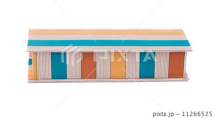 Handmade boxes with art materials for decor. 11266525