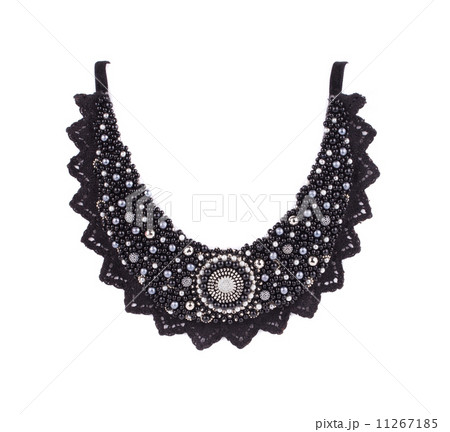 Close up of jewelry necklace. 11267185