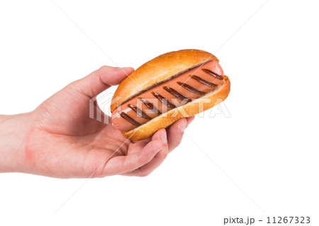 Hotdog in hand Hotdog in hand 11267323