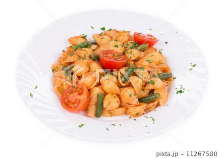 Italian pasta with tomatoes. 11267580