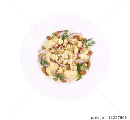 Cauliflower salad. Cauliflower salad. 11267608