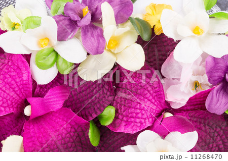 Beautiful artificial flowers. 11268470