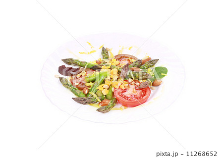 Salad with asparagus. Salad with asparagus. 11268652