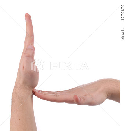 Hands crossed together. 11270870