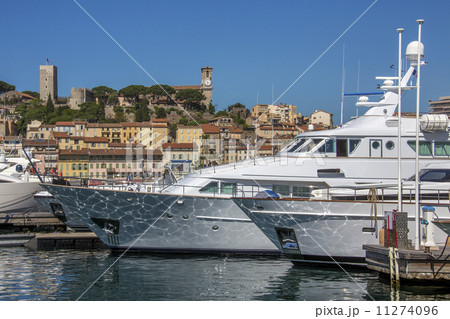 Cannes Old Town and Harbor - South of France 11274096
