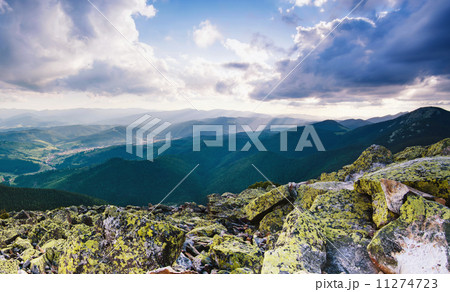 Carpathian mountain landscape 11274723