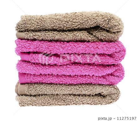 Towels Isolated on White Background 11275197