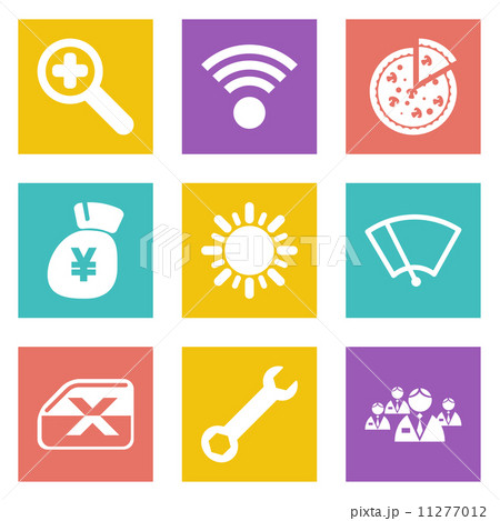 Icons for Web Design set 46 11277012