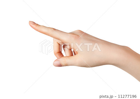 Pointing hand 11277196