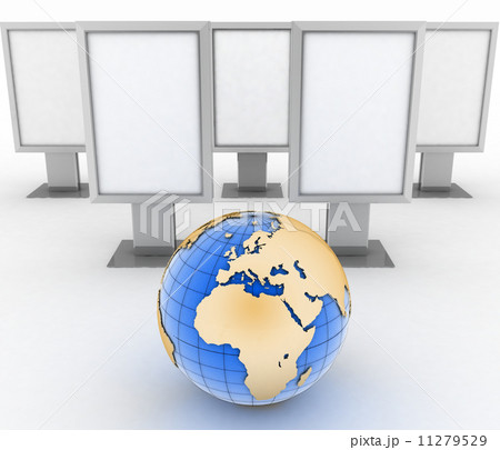 Earth and billboards Earth and billboards 11279529