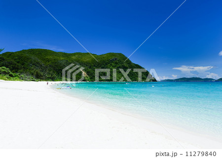 沖縄の海・渡嘉志久ビーチ 11279840