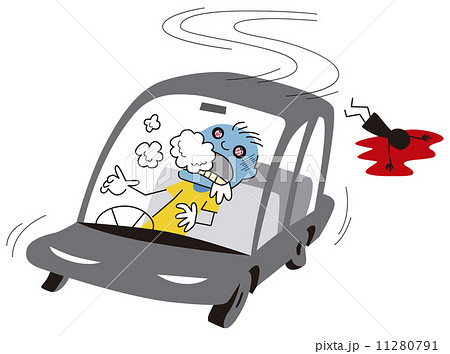 薬物中毒にも関わらず運転する男 11280791