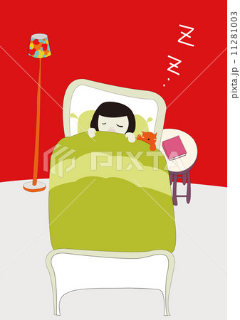 眠る少女 11281003