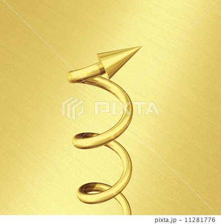 黄金のらせん矢印 11281776