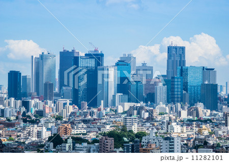 新宿副都心の高層ビル群 新宿副都心の高層ビル群 11282101