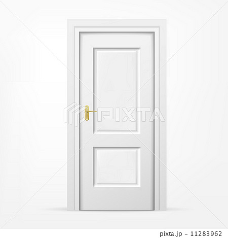 3d door on white background 3d door on white background 11283962